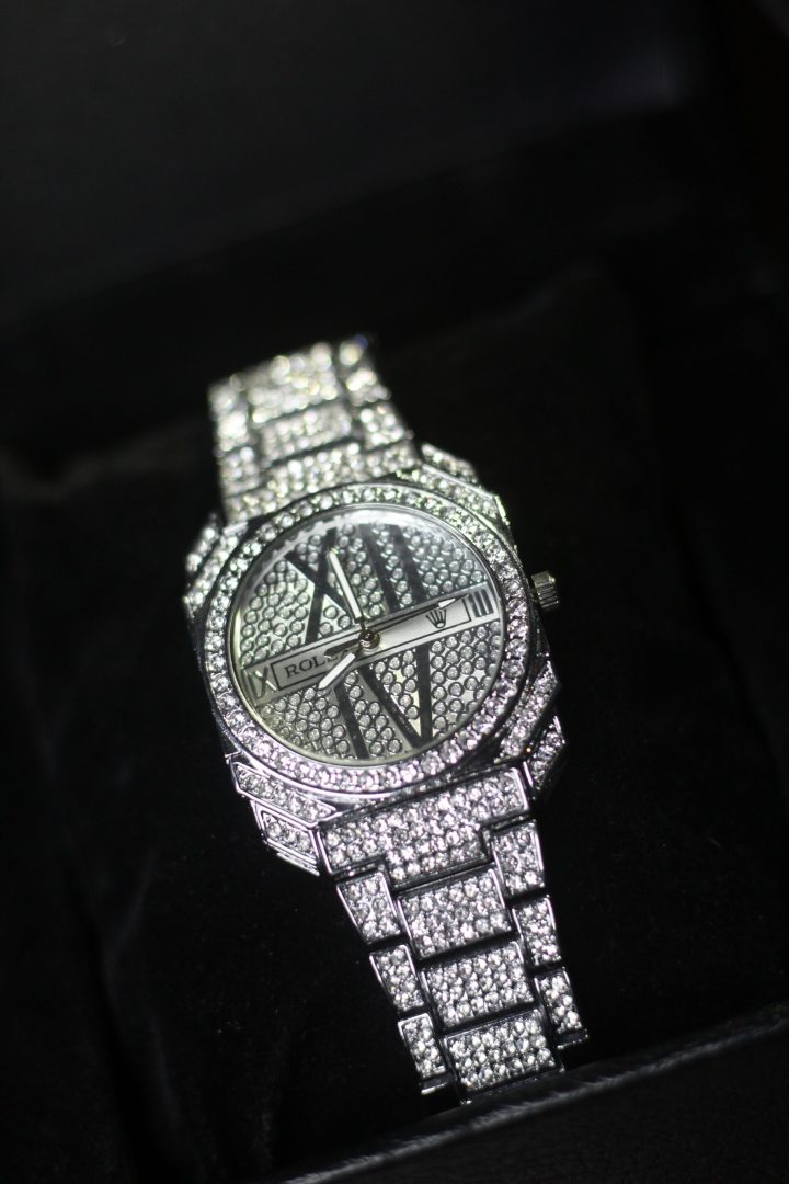 Rolex diamond stone watch - Image 2
