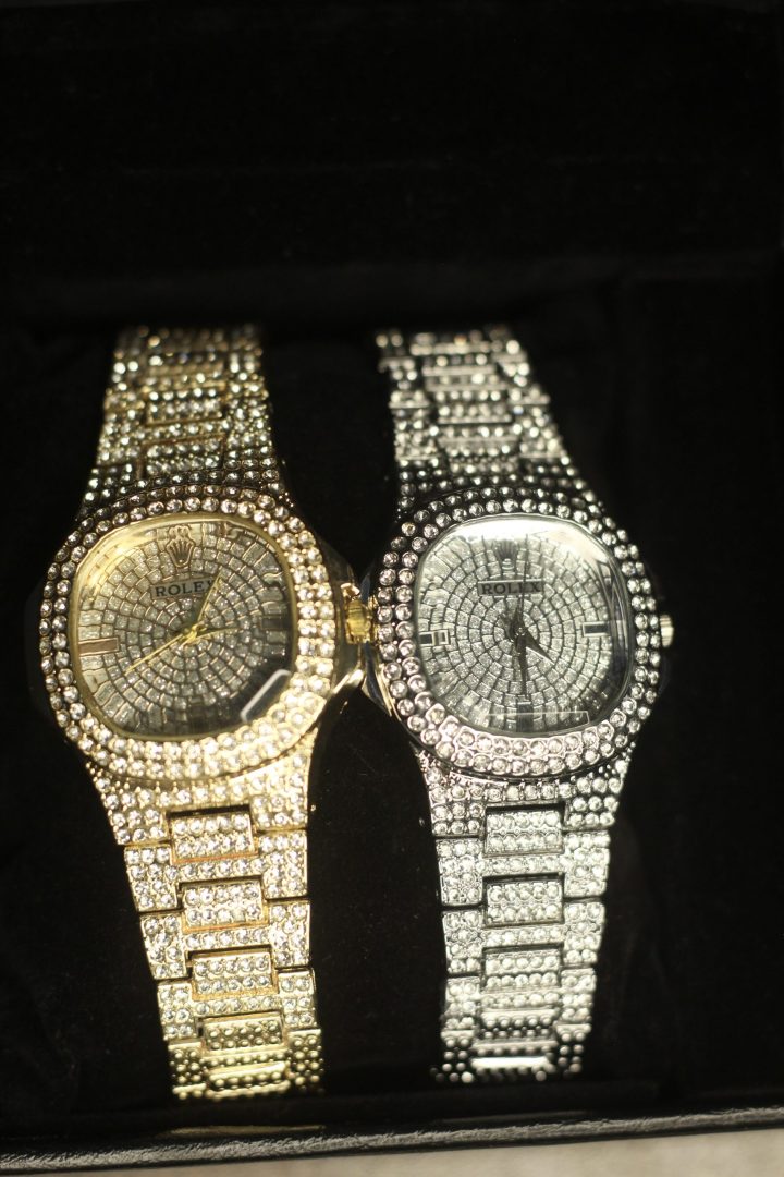 Rolex diamond stone watch - Image 11
