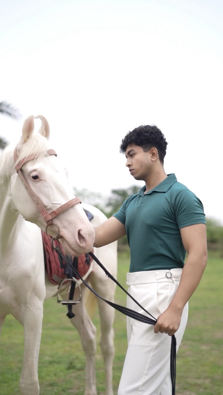 Green knit polo - Image 2