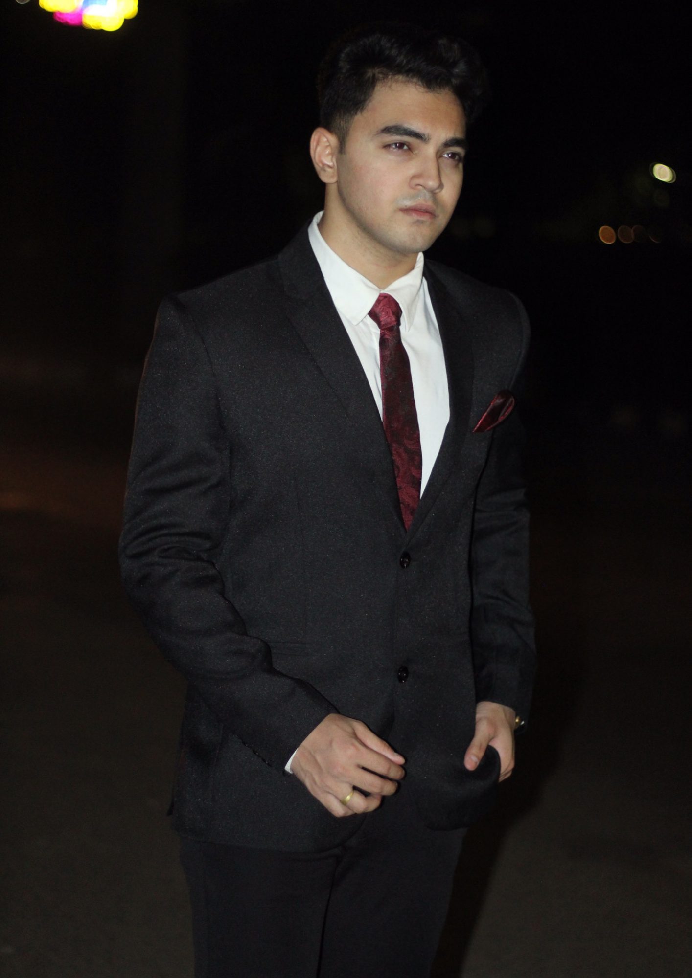 Black single breasted Milan blazer