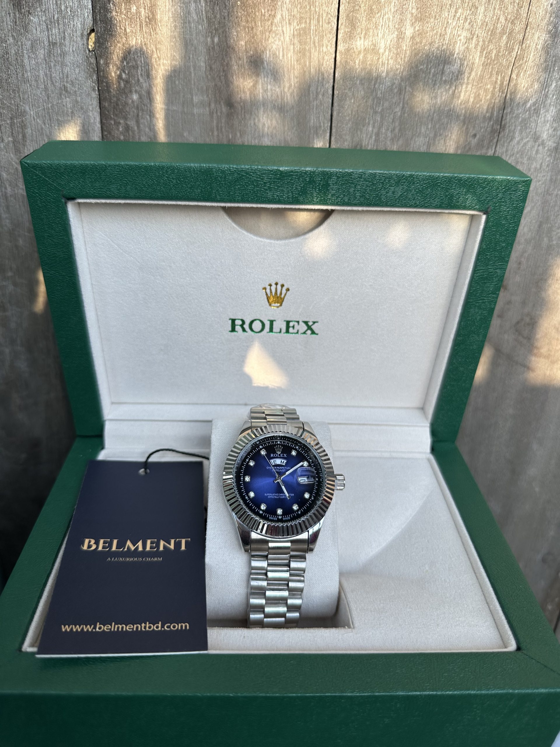 Ocean Blue Day-Date Rolex 40mm With original Box