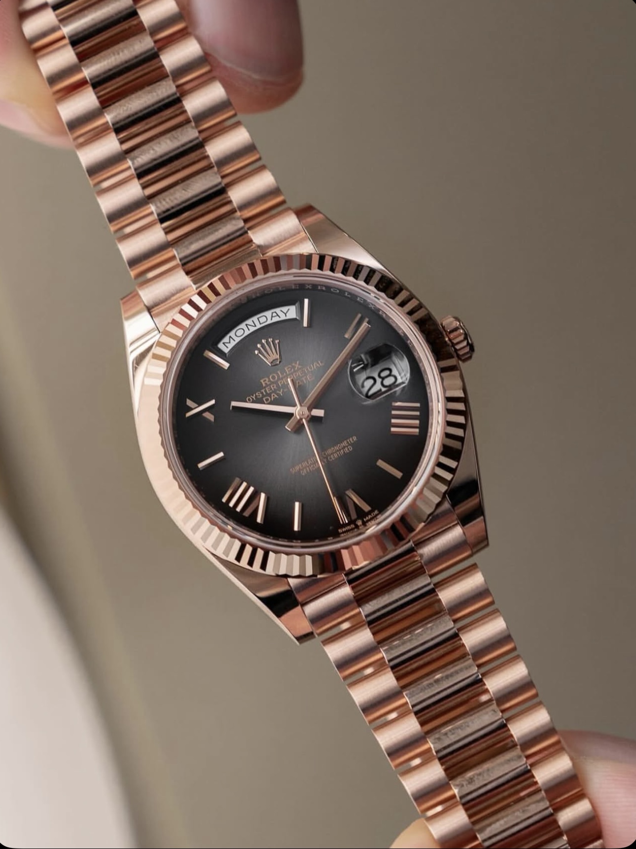 Rolex Day-Date Automatic Rose Gold Edition