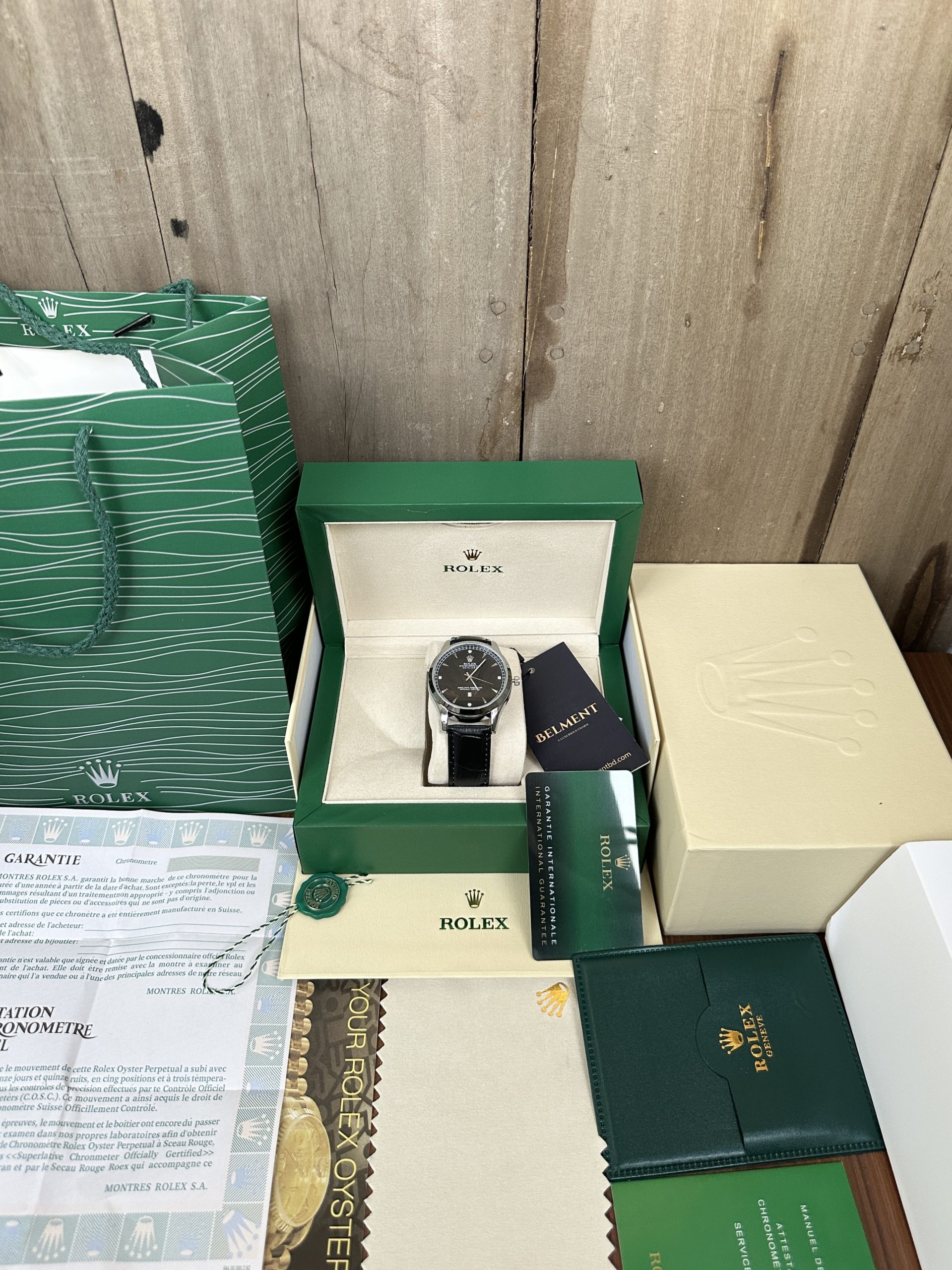 Deep Black Rolex Oyster - Date Just - Image 2