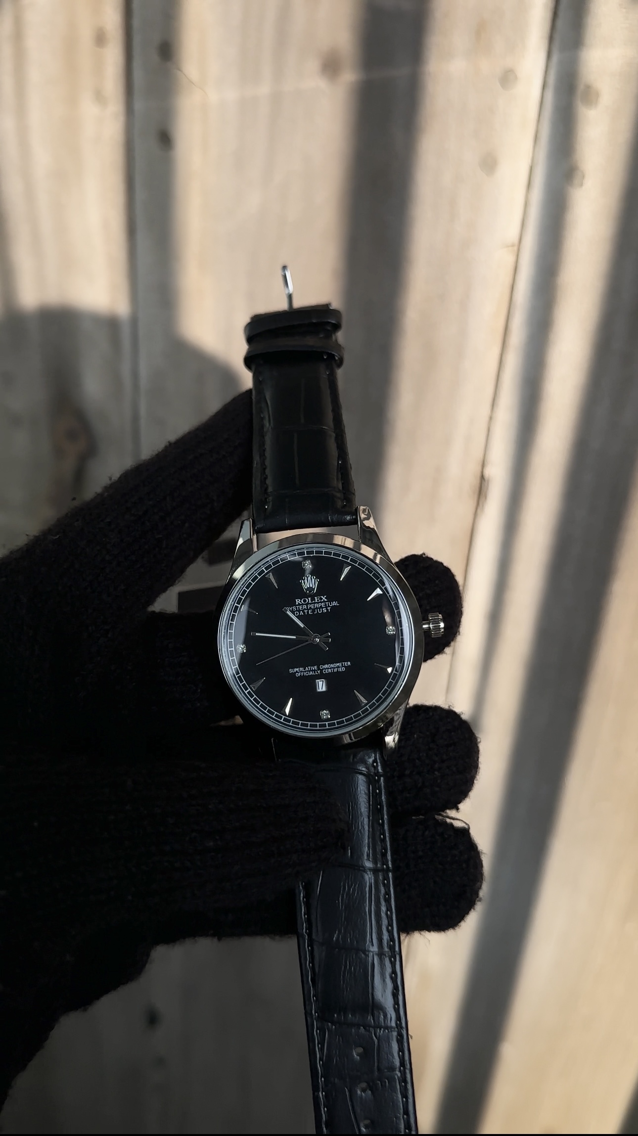 Deep Black Rolex Oyster - Date Just - Image 3